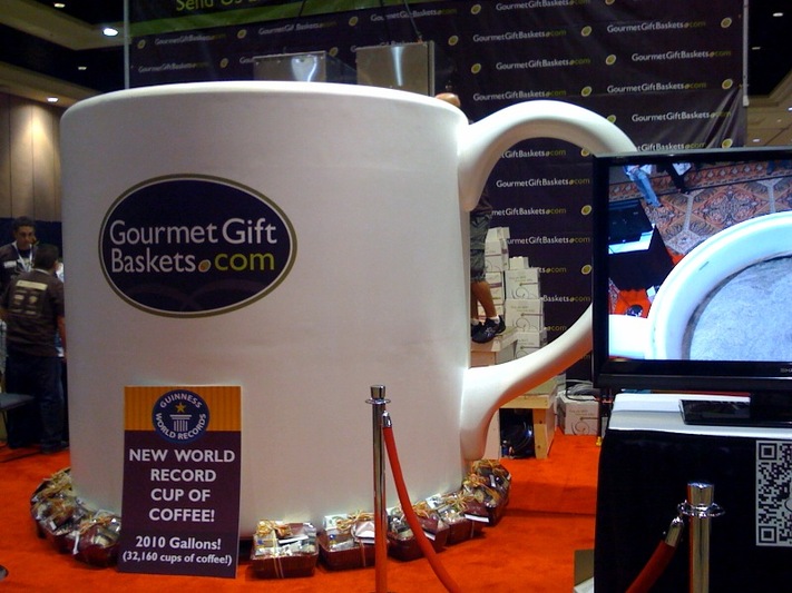 World's largest cup of coffee