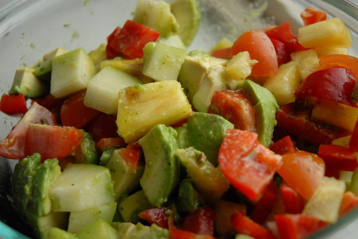 Chayote salad